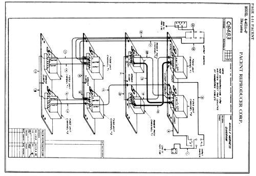 4-MDA-F Amplifier C-8618, C-8764, C-8483, 9126; Pacent, New York (ID = 1055732) Ampl/Mixer