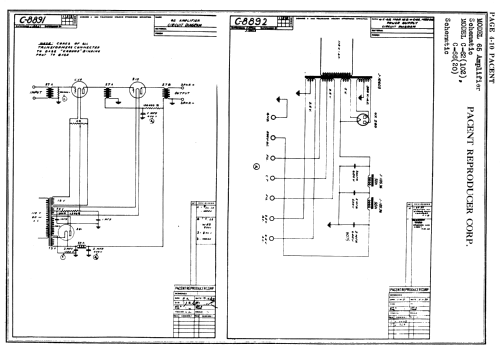 C-66 model 20 power supply C-8892; Pacent, New York (ID = 1055704) Fuente-Al