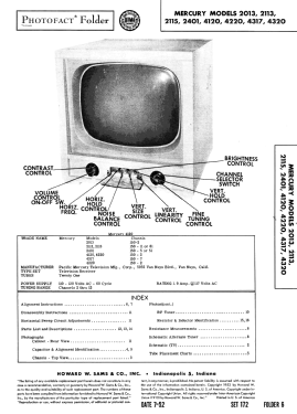 4317 Ch= 150-7; Pacific Mercury (ID = 3066388) Television