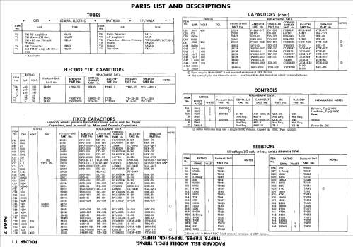 11RP9S Ch= 11HF1S; Packard Bell Co.; (ID = 593859) Radio