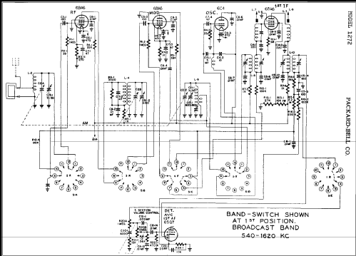 1272 ; Packard Bell Co.; (ID = 297487) Radio