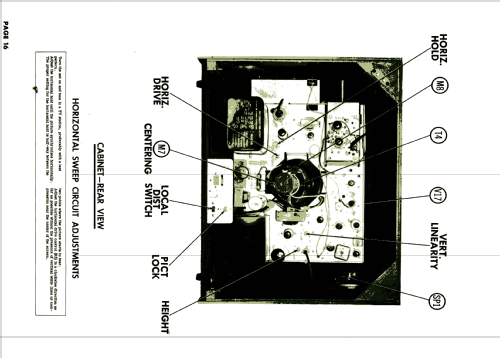 17VT1 Ch= V8-1; Packard Bell Co.; (ID = 1927987) Télévision