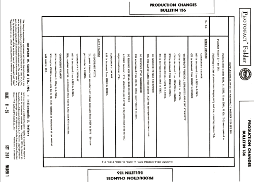 21103 Ch= T-1; Packard Bell Co.; (ID = 2660046) Television