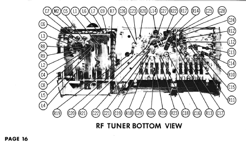 21202A Ch= T-1A; Packard Bell Co.; (ID = 2739983) Television