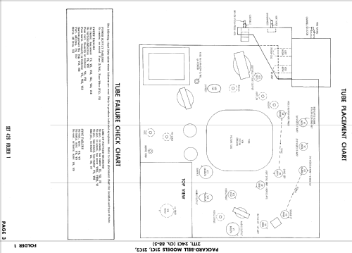 21C1 Ch= 88-5; Packard Bell Co.; (ID = 924259) Televisore