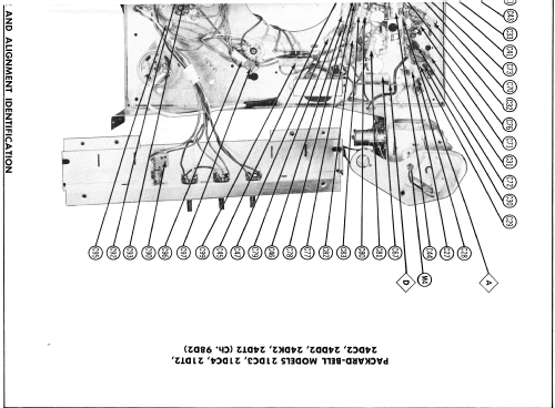 21DT2 Ch= 98D2; Packard Bell Co.; (ID = 1871071) Television