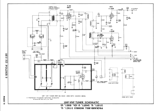 21SC1 Ch= 88S1; Packard Bell Co.; (ID = 2131310) Television