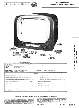 2421; Packard Bell Co.; (ID = 3115139) Television