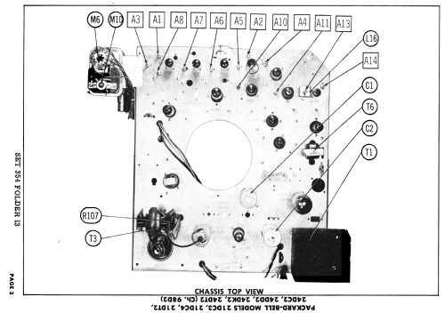 24DC2 Ch= 98D2; Packard Bell Co.; (ID = 1871113) Television