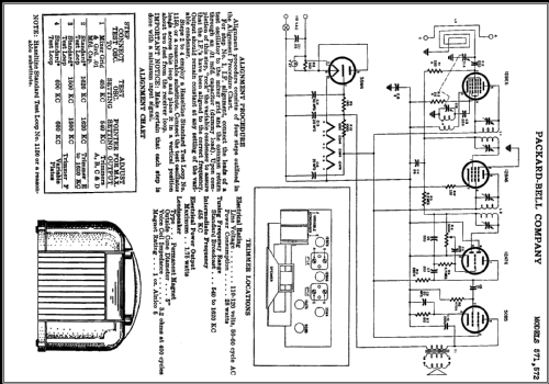 572 ; Packard Bell Co.; (ID = 399876) Radio