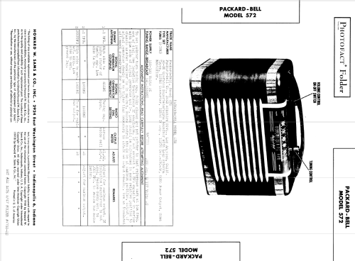 572 ; Packard Bell Co.; (ID = 864071) Radio