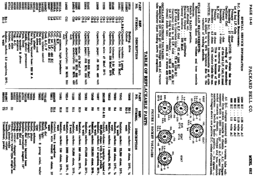 662 ; Packard Bell Co.; (ID = 438882) Radio