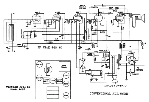 66DP ; Packard Bell Co.; (ID = 2021630) Radio