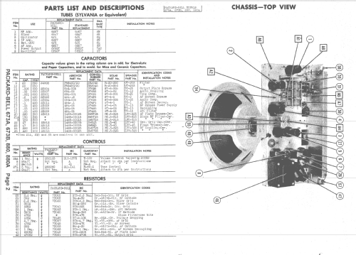 673A ; Packard Bell Co.; (ID = 1404249) Radio