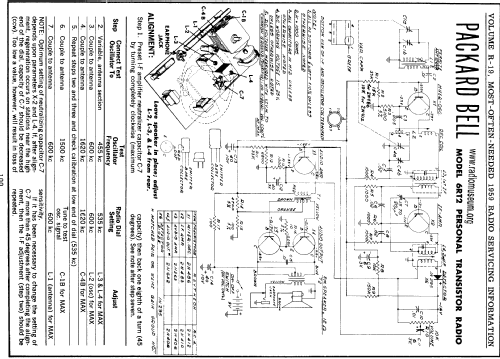 6RT2 Personal ; Packard Bell Co.; (ID = 62802) Radio