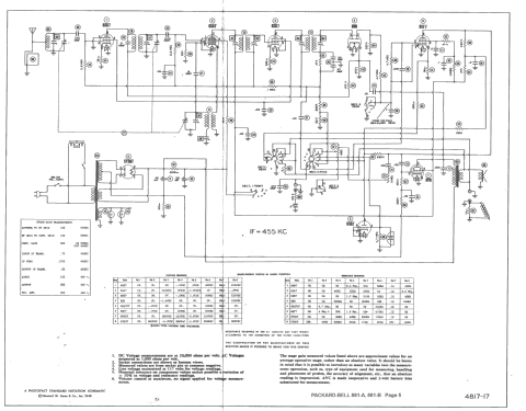 881-A ; Packard Bell Co.; (ID = 1408638) Radio