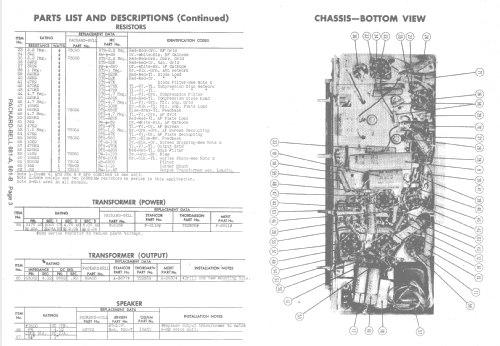 881-B ; Packard Bell Co.; (ID = 1408646) Radio