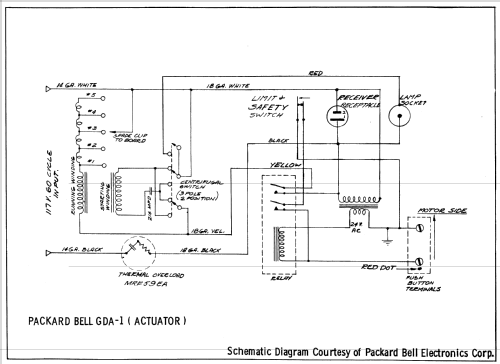 GDT-3 + GDR-3 + GDA-1 Garage door opener; Packard Bell Co.; (ID = 734998) Diversos