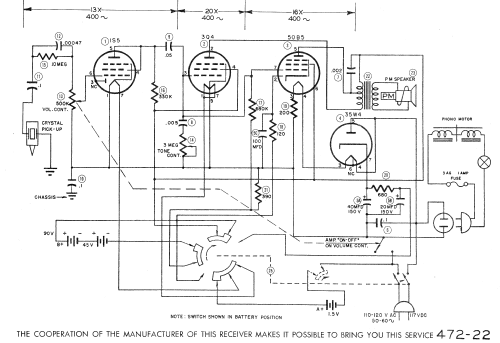 U-24 C-1461 Phonograph; Packard Bell Co.; (ID = 597706) Enrég.-R