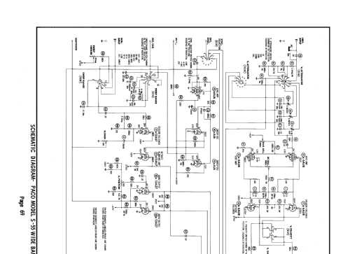 Wide Band Oscilloscope S-55; PACO Electronics Co. (ID = 2147780) Equipment