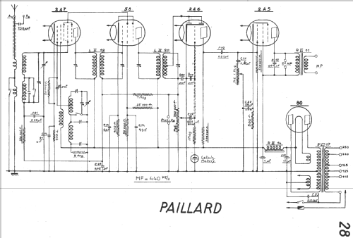 28TR; Paillard AG; St. (ID = 15194) Radio