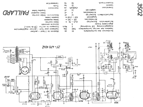 3502G; Paillard AG; St. (ID = 15558) Radio