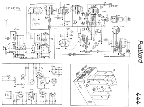 444G; Paillard AG; St. (ID = 15505) Radio