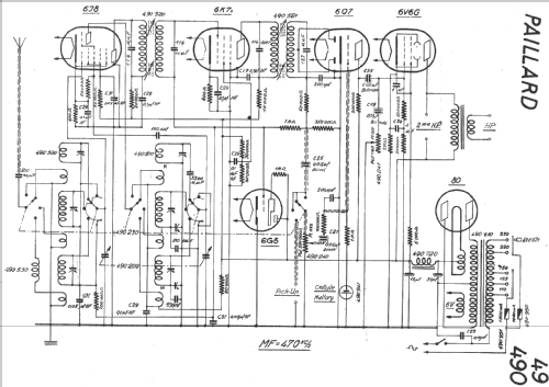 490TGR; Paillard AG; St. (ID = 15230) Radio