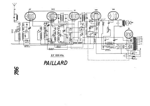 786 Kombi; Paillard AG; St. (ID = 2677076) Radio