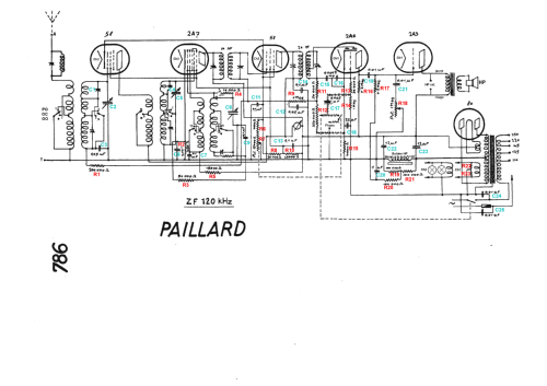 786 Kombi; Paillard AG; St. (ID = 2677079) Radio