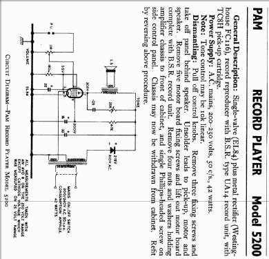 5200; Pamphonic (ID = 727087) Ton-Bild