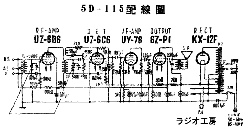 5D-115; Panasonic, (ID = 3040872) Radio