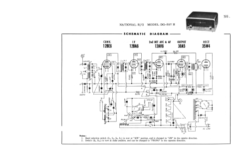 All Wave Radio-Graph DG-897H; Panasonic, (ID = 2830232) Radio