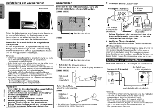 CD-Stereoanlage SA-PMX84; Panasonic, (ID = 2339728) Radio