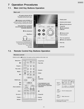 CD/Tape/Radio/Media Player Stereo System SA-PM45; Panasonic, (ID = 2952477) Radio