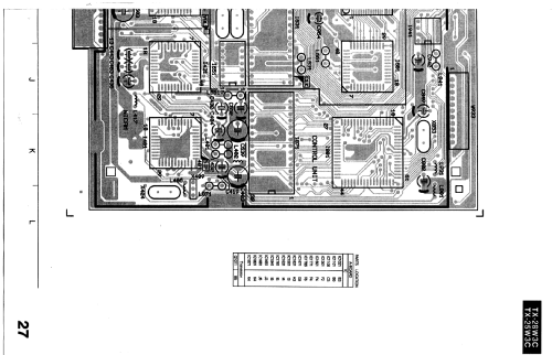 Colour Television TX-28W3C Ch= Euro1; Panasonic, (ID = 1698347) Television