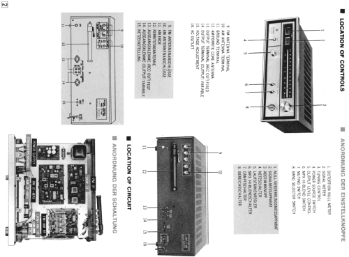 FM/AM Stereo Tuner ST-3600; Panasonic, (ID = 1861097) Radio