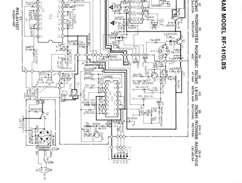 2-Way Speaker/FM-LW-MW-SW 4-Band Receiver - GX10II RF-1410 LBS; Panasonic, (ID = 2579322) Radio