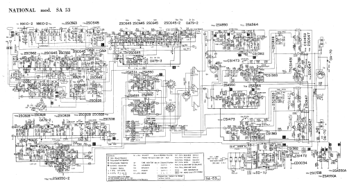 Integrated Sinto-Amplifier with ITL-OTL Circuit SA-53; Panasonic, (ID = 2960537) Radio