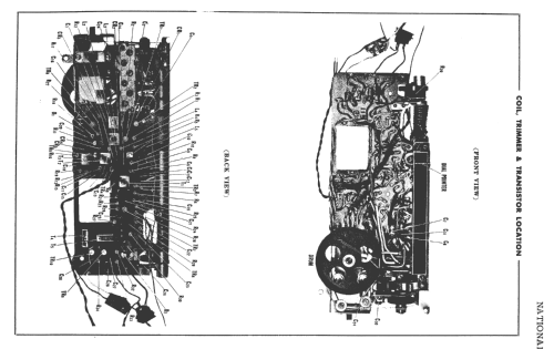 National 2-Band 10-Transistor T-63 H; Panasonic, (ID = 1727404) Radio