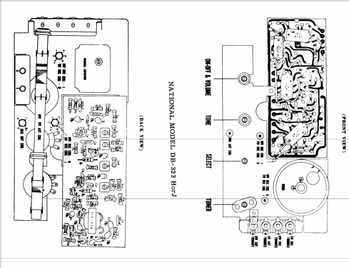 National All Transistor DB-323J; Panasonic, (ID = 1733519) Radio