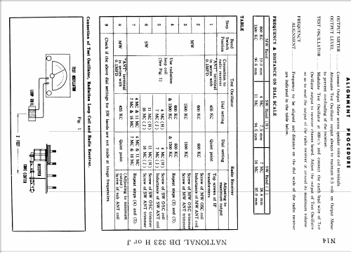 National 2 Band 8 Transistor DB-323H; Panasonic, (ID = 1733521) Radio