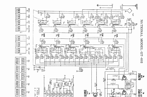 National 6 Band 10 Transistor GT-692; Panasonic, (ID = 1734702) Radio