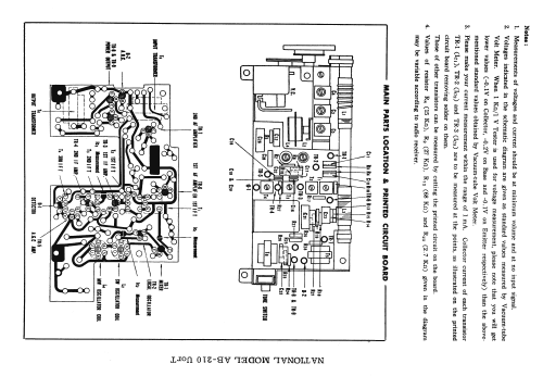 National 2 Band Transistor 9 AB-210 U; Panasonic, (ID = 1689605) Radio