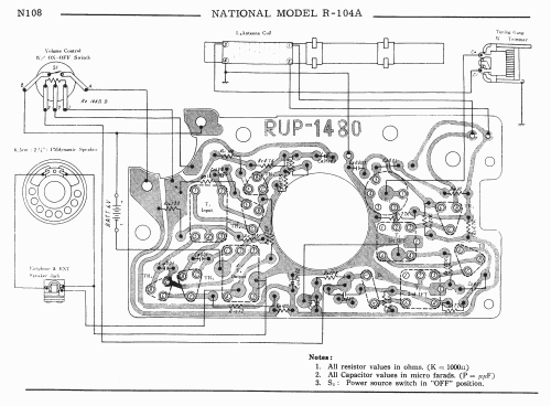 National All Transistor R-104A; Panasonic, (ID = 1704884) Radio