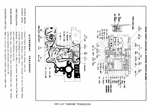 National Transistor 8 AT-220; Panasonic, (ID = 1692282) Radio