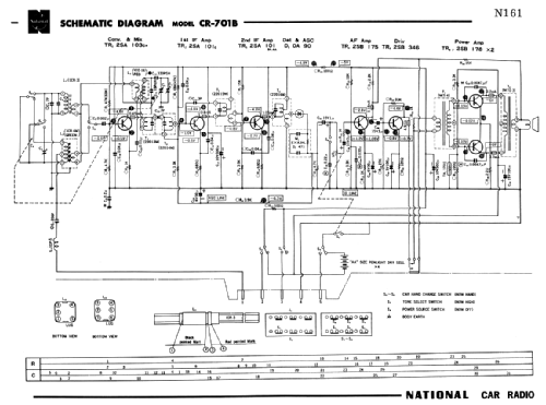 National Carsonic All Transistor CR-701B; Panasonic, (ID = 1684395) Radio