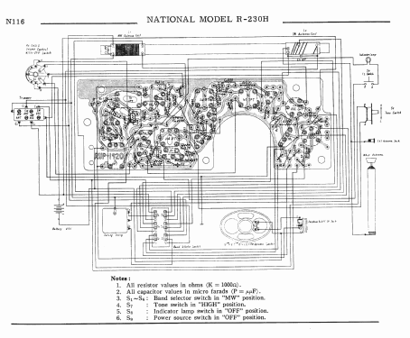 National Panasonic 2 Band 10 Transistor R-230H; Panasonic, (ID = 1722061) Radio