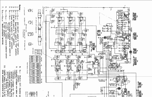 National Panasonic 4 Band 10 Transistor RF-884L Radio Panasonic ...