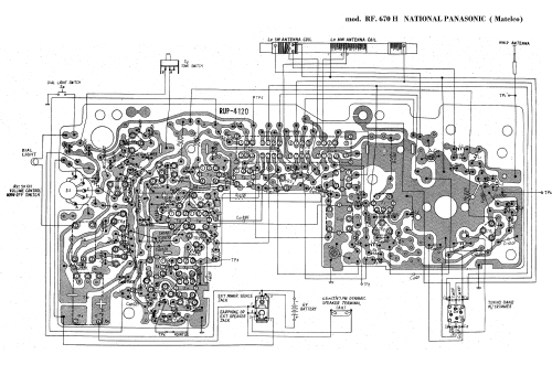 National Panasonic RF-670H; Panasonic, (ID = 2931350) Radio